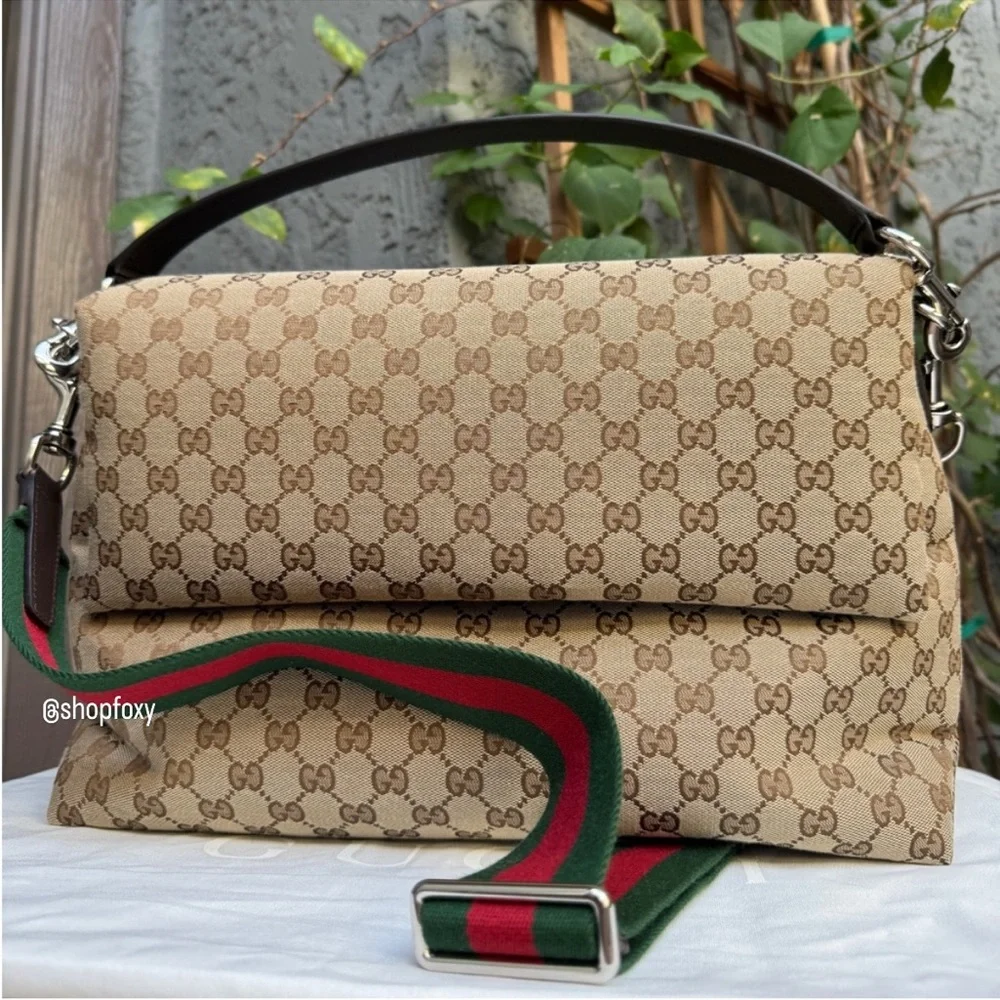 Gucci GG Monogram Large Crossbody - Picture 2 of 13